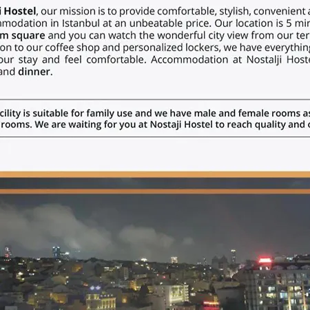 Nostalji Hostel Istanbul